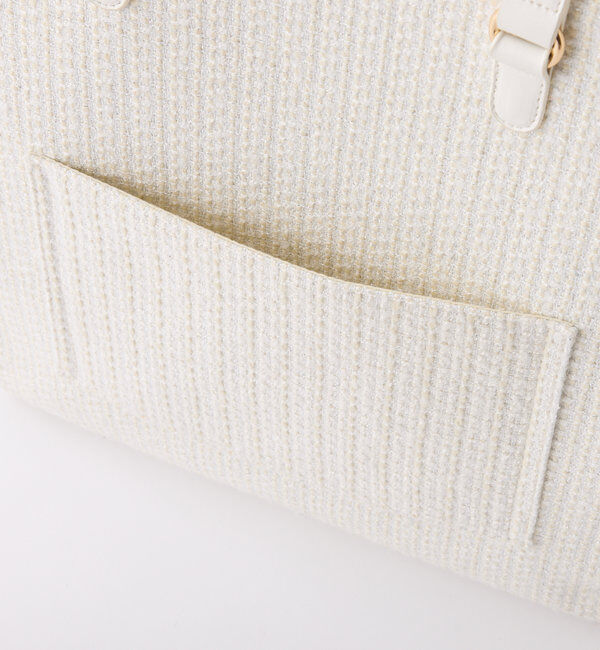  「【LouLoumei】8色展開／ハートチャーム付きトートバッグ／自立可能」|その他|