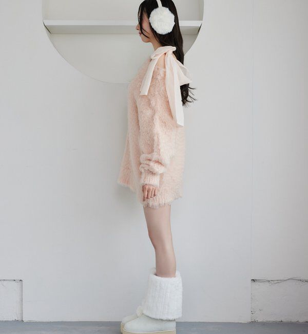  「メリーカールチュニックニット」|ニット・セーター|