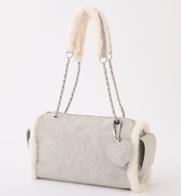  「フェイクムートンエンボスバッグ」|ショルダー・メッセンジャー|