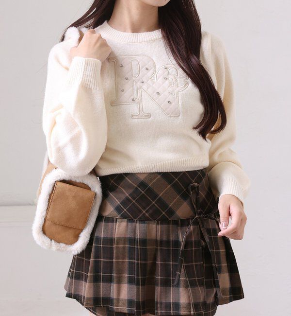  「フェイクムートンエンボスバッグ」|ショルダー・メッセンジャー|