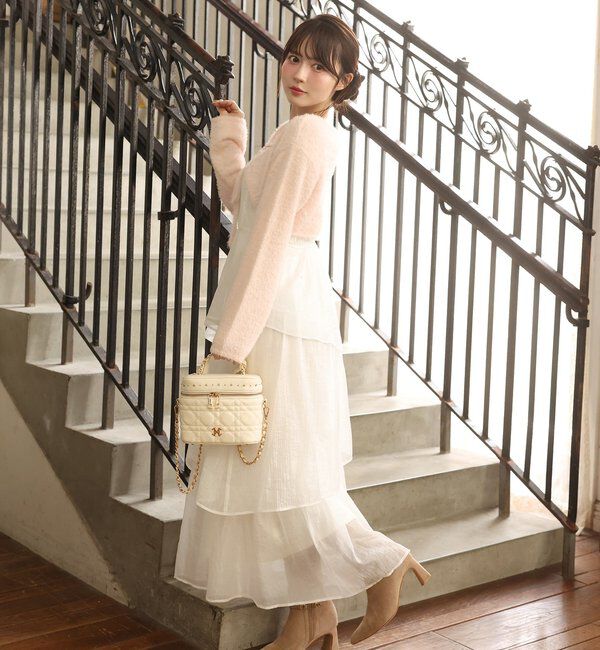  「ボレロセットイレヘムワンピース」|ワンピース|