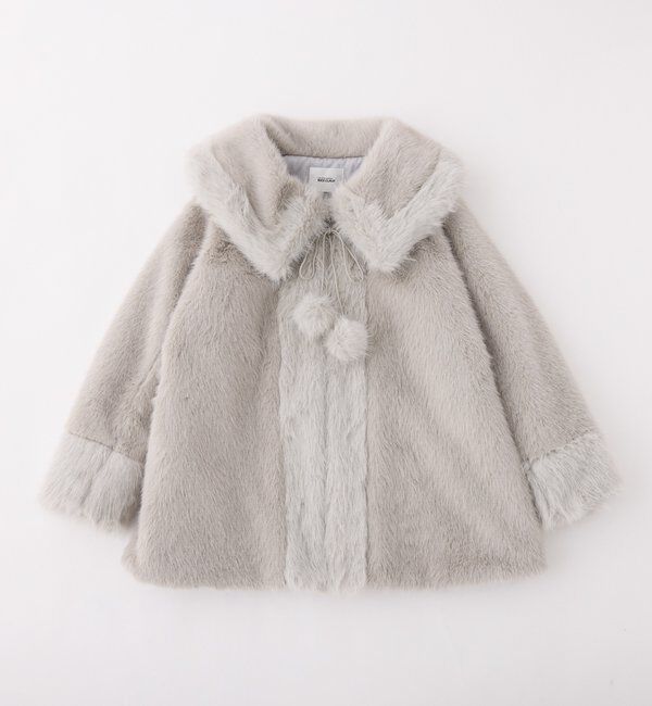  「衿つきファーミドルコート」|その他|