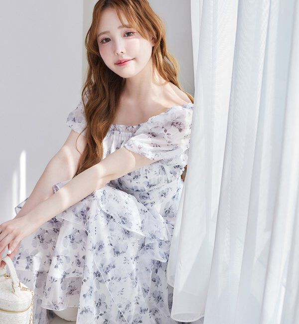  「【リバイバル】イレヘムティアードロングワンピース」|ワンピース|