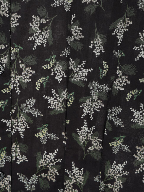 Te chichi「【LIBERTY FABRICS】ウエストタックワンピース」|ワンピース|