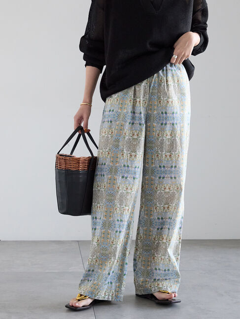 Te chichi「【LIBERTY FABRICS】イージーパンツ」|その他|