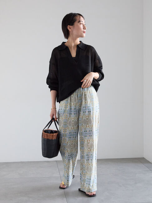 Te chichi「【LIBERTY FABRICS】イージーパンツ」|その他|