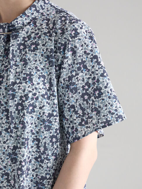 Te chichi「【接触冷感】パターンアソート5分袖ボウタイブラウス」|シャツ・ブラウス|