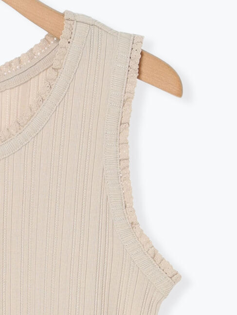 Samansa Mos2「エッジレーステレコノースリ」|Tシャツ・カットソー|