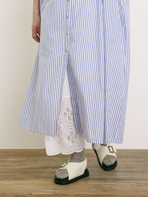 Samansa Mos2「【接触冷感】シャツワンピース ≪S/Mサイズ≫」|ワンピース|