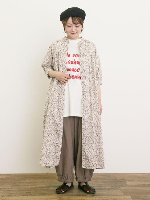 Samansa Mos2「【接触冷感】シャツワンピース ≪S/Mサイズ≫」|ワンピース|