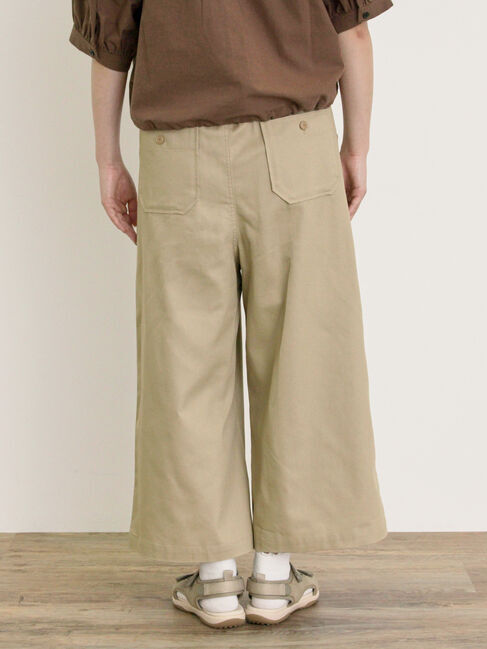 Samansa Mos2「【M/Lサイズ】ツイルストレートパンツ」|その他|