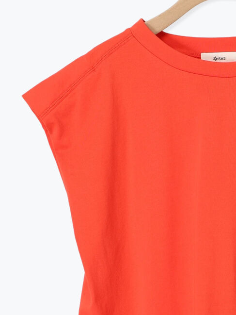 SM2「[接触冷感]肩タックフレンチスリーブカットソー」|Tシャツ・カットソー|