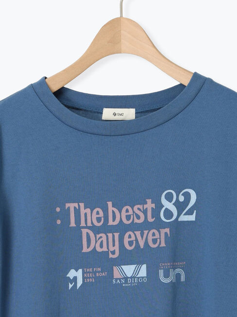 SM2「肩タックロゴプリントノースリーブ」|Tシャツ・カットソー|