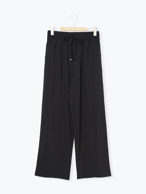 Samansa Mos2 blue「【接触冷感】ワイドイージーパンツ」|その他|