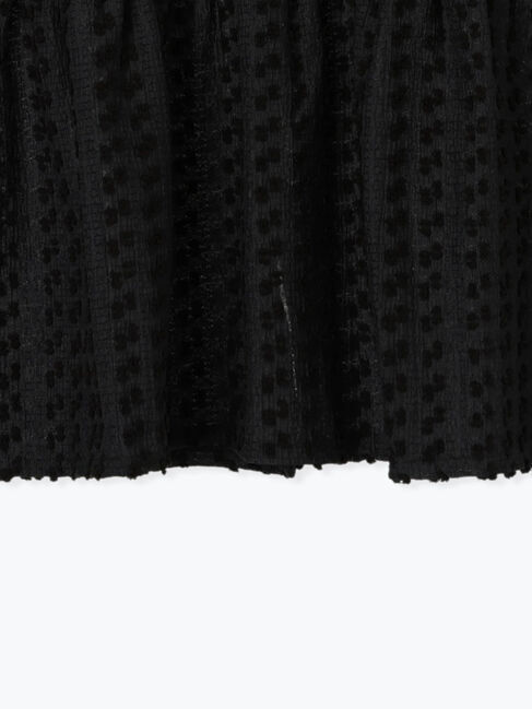 Samansa Mos2 blue「前後2wayジャカードペプラムノースリーブブラウス」|シャツ・ブラウス|