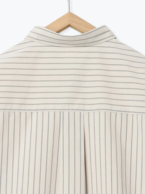 Samansa Mos2 blue「【イージーケア】マルチスタイルシャツ」|シャツ・ブラウス|