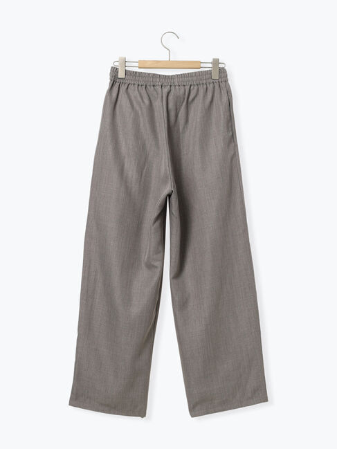 Samansa Mos2 blue「タックイージーパンツ」|その他|