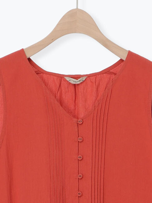 Samansa Mos2「【S/Mサイズ】レースティアードノースリーブワンピース」|ワンピース|