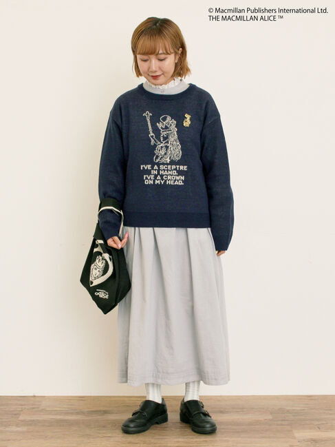 Samansa Mos2「【Alice&times;Samansa Mos2】ジャカードニット」|ニット・セーター|