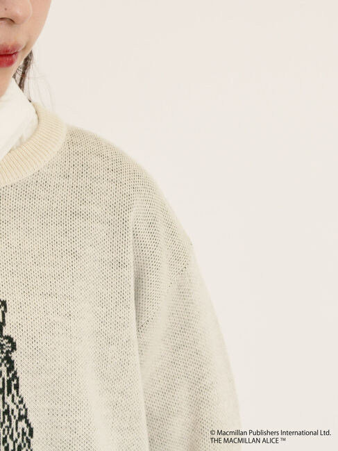 Samansa Mos2「【Alice&times;Samansa Mos2】ジャカードニット」|ニット・セーター|