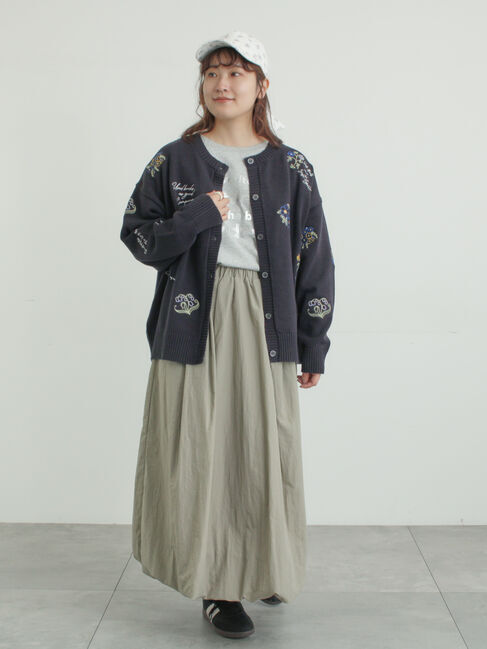 Samansa Mos2「【接触冷感】箔プリントTシャツ」|Tシャツ・カットソー|