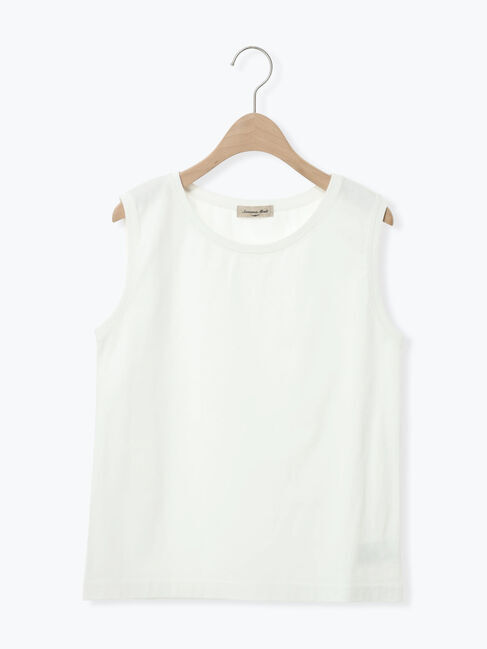 Samansa Mos2「【汗染み防止】ノースリーブTシャツ」|Tシャツ・カットソー|