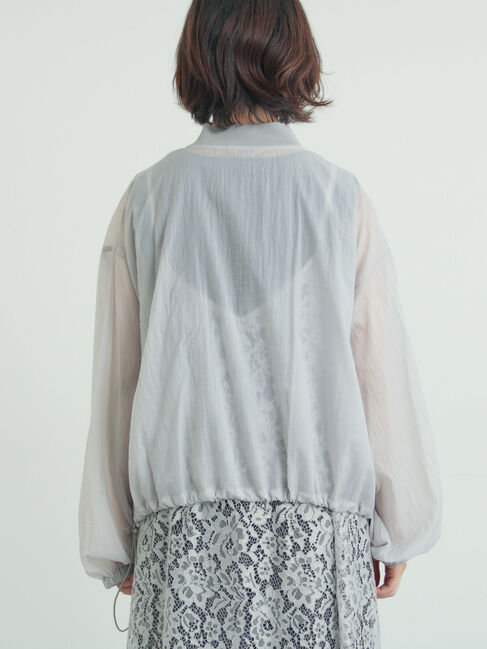 Samansa Mos2「シアーブルゾン」|ブルゾン・スタジャン|