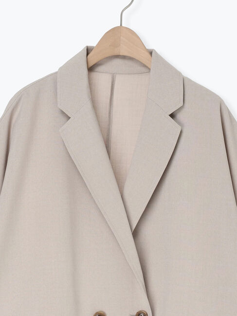 Samansa Mos2「ダブル釦5分袖ジャケット」|その他|