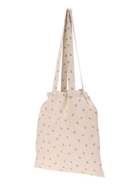 Samansa Mos2「キーホルダー付き花柄ロゴプリントトートバッグ」|その他|