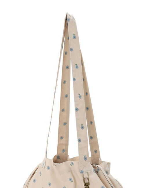 Samansa Mos2「キーホルダー付き花柄ロゴプリントトートバッグ」|その他|