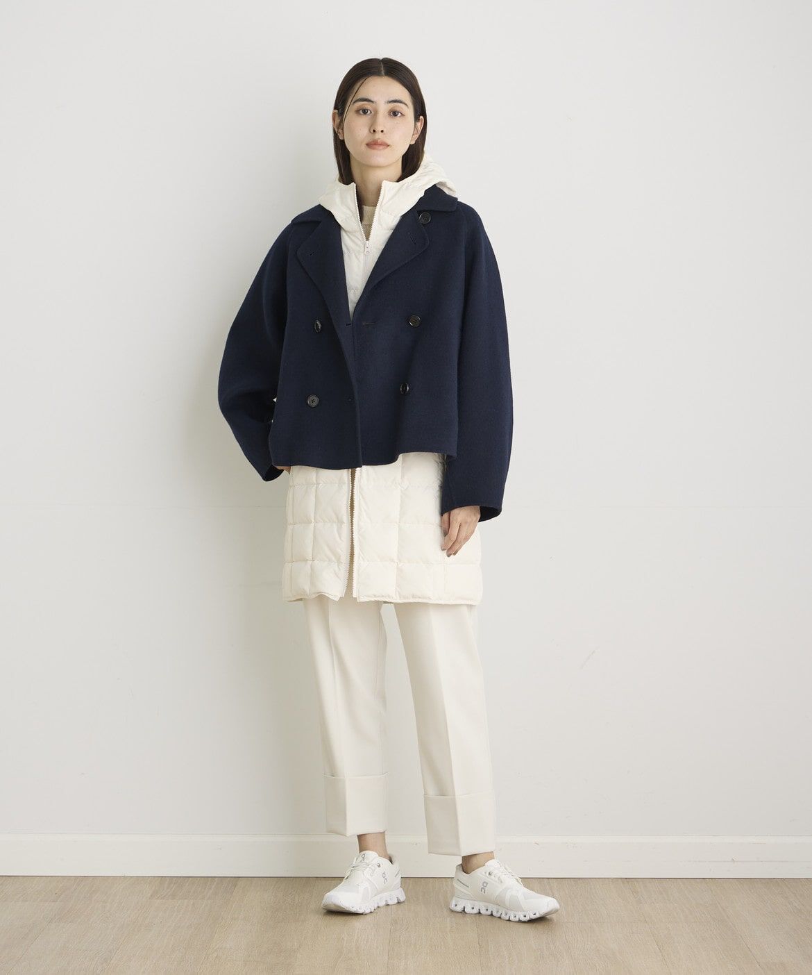 DAY by DAY it&rsquo;s international「ロングフードダウンベスト《TAION &amp; LIMONTA EAST》 」|ダウン|