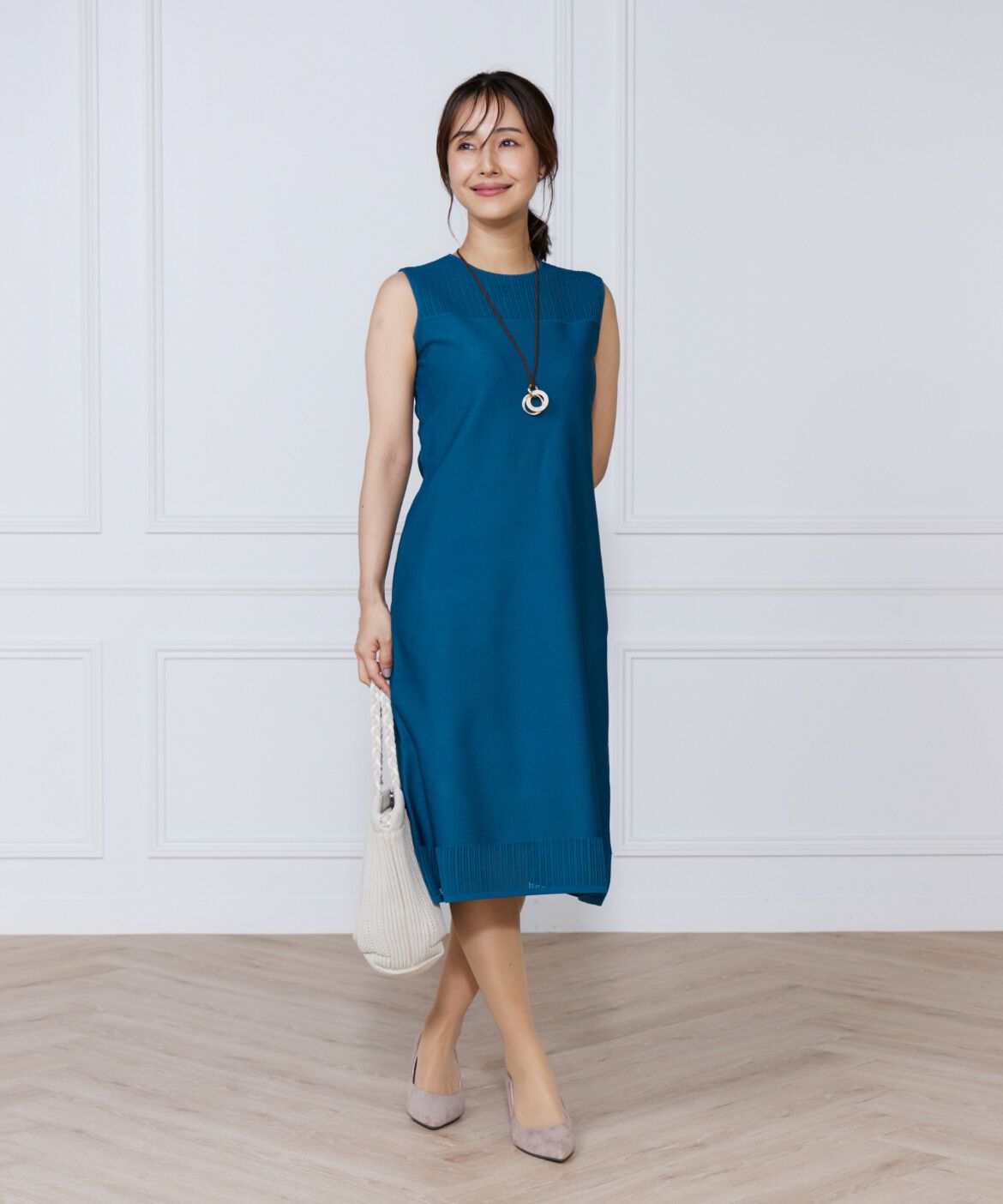 ef-de Black「マーブルリングペンダント」|ネックレス|