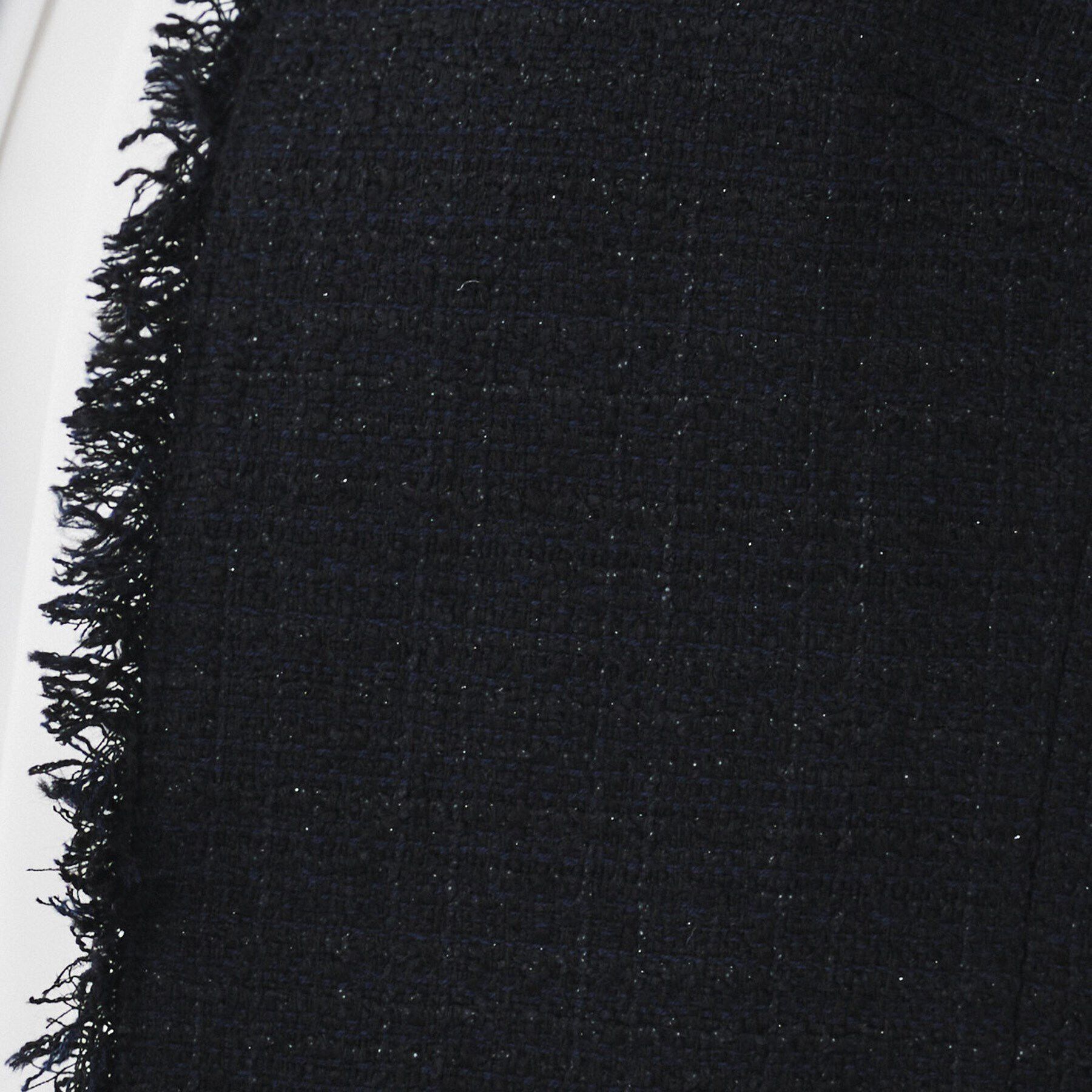 UNTITLED「【入卒/セレモニー/通勤】ラメツイード ノーカラージャケット」|ノーカラージャケット|