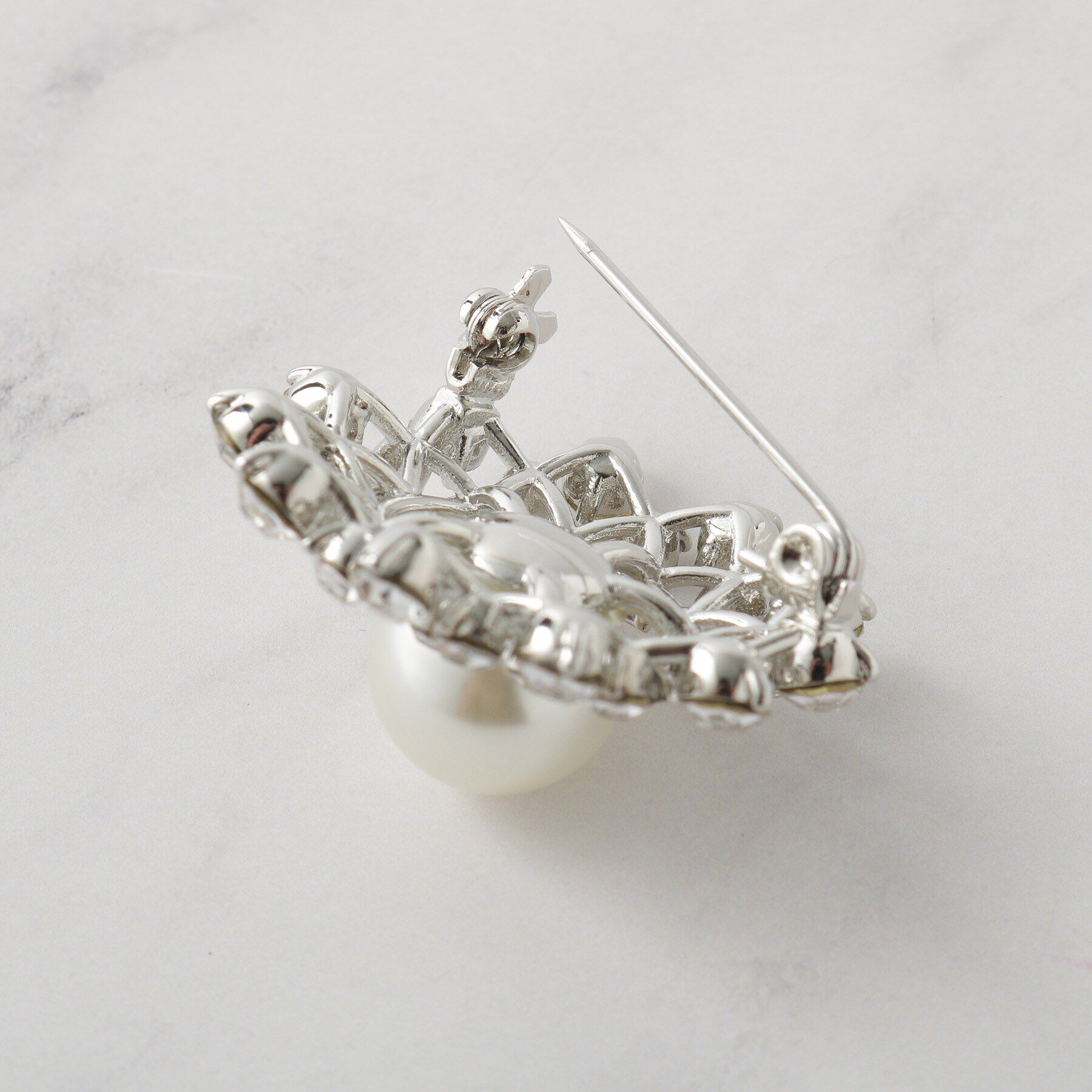 UNTITLED「【セレモニー対応】ビジューブローチセット」|ブローチ・コサージュ|