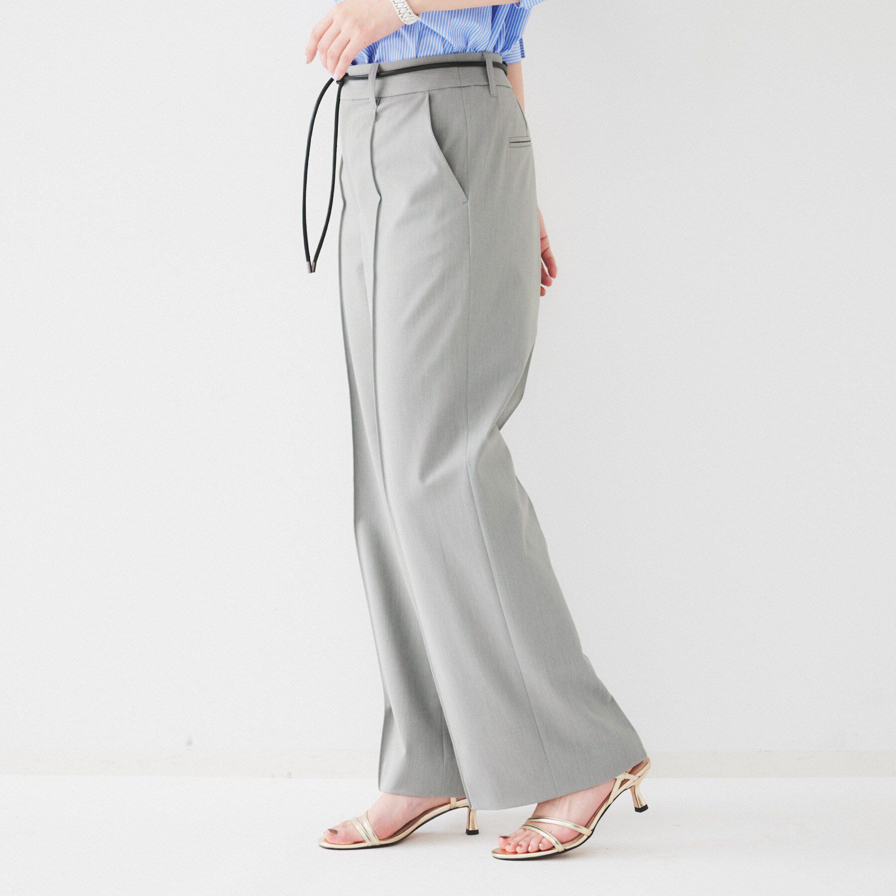 UNTITLED「ストレッチストレートパンツ」|その他|