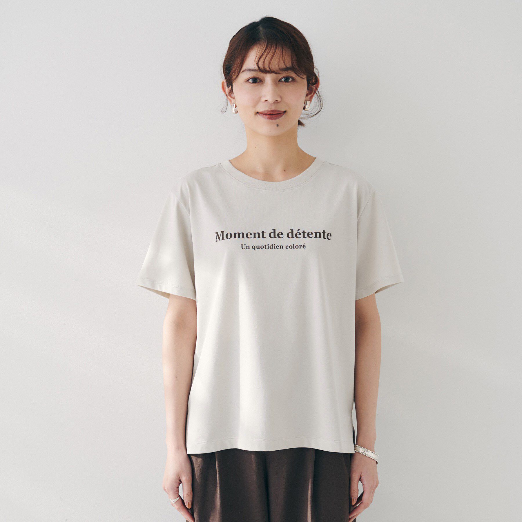 UNTITLED「【洗える】ロゴTシャツ」|Tシャツ・カットソー|