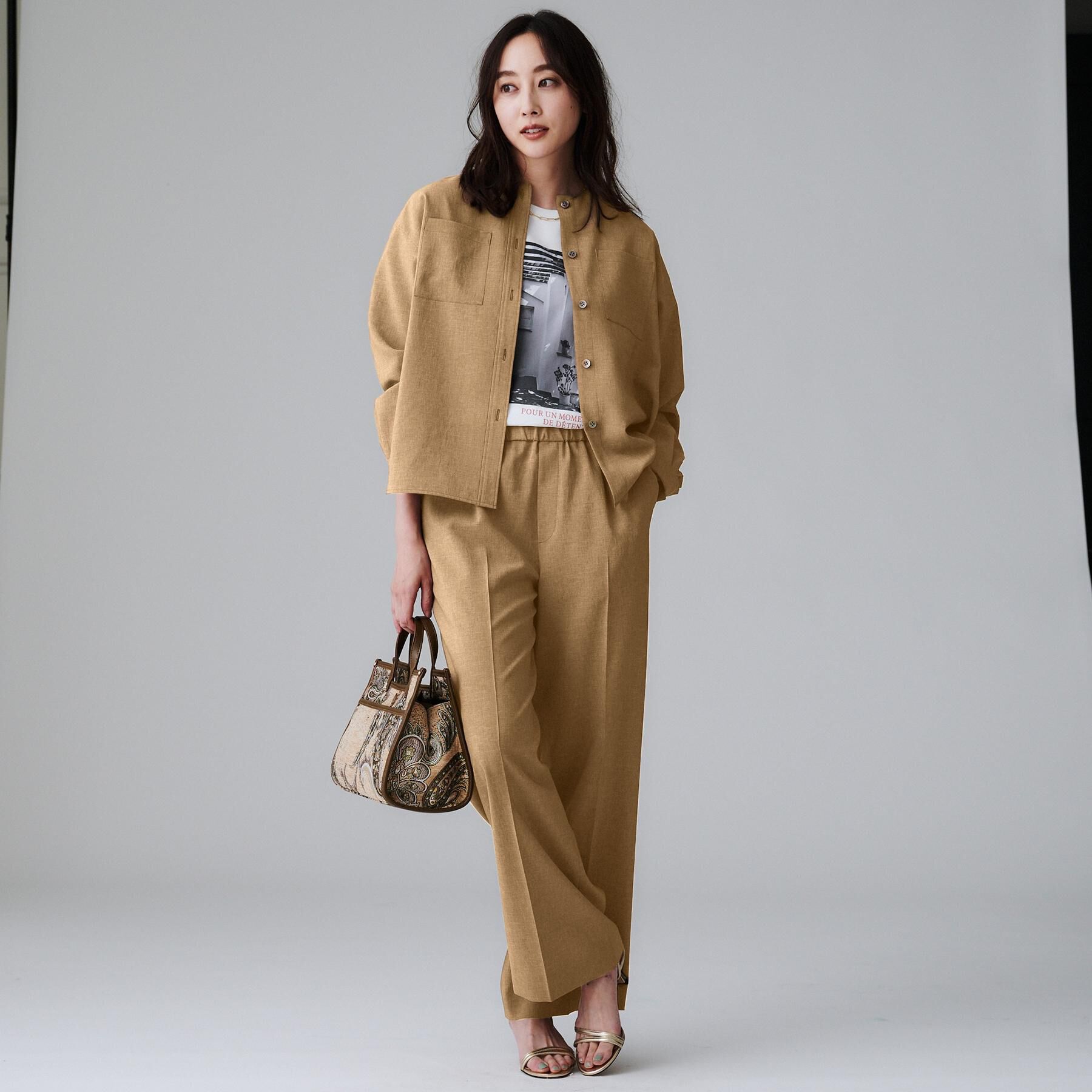 UNTITLED「【UV/はっ水/セットアップ可】リラククールパンツ」|その他|