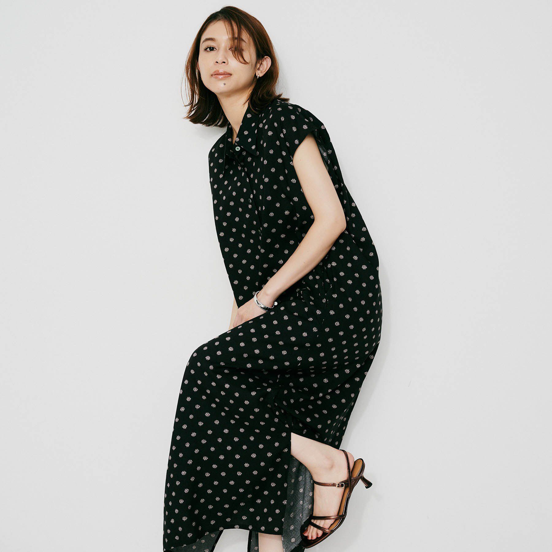 UNTITLED「【Liyoca】プリントワンピース」|ワンピース|