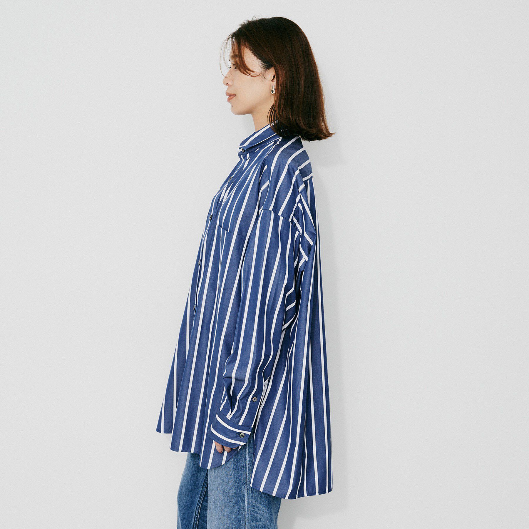 UNTITLED「【TICCA】スクエアビッグシャツ」|シャツ・ブラウス|