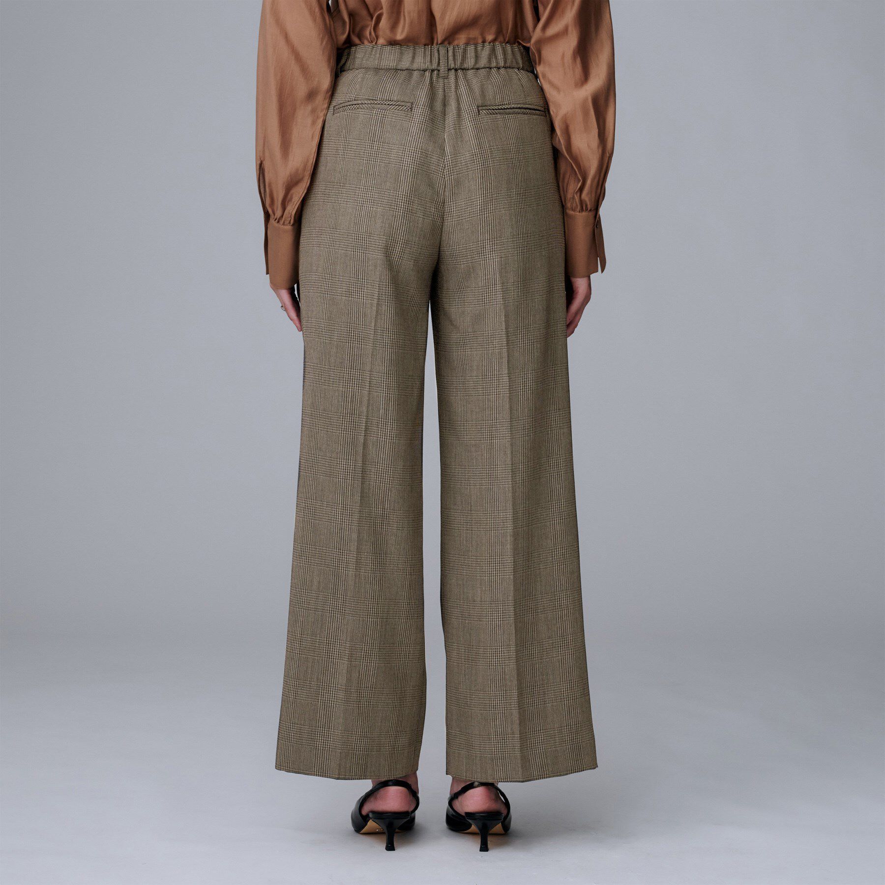 UNTITLED「【セットアップ可/洗える】ウールライク ワイドパンツ」|その他|