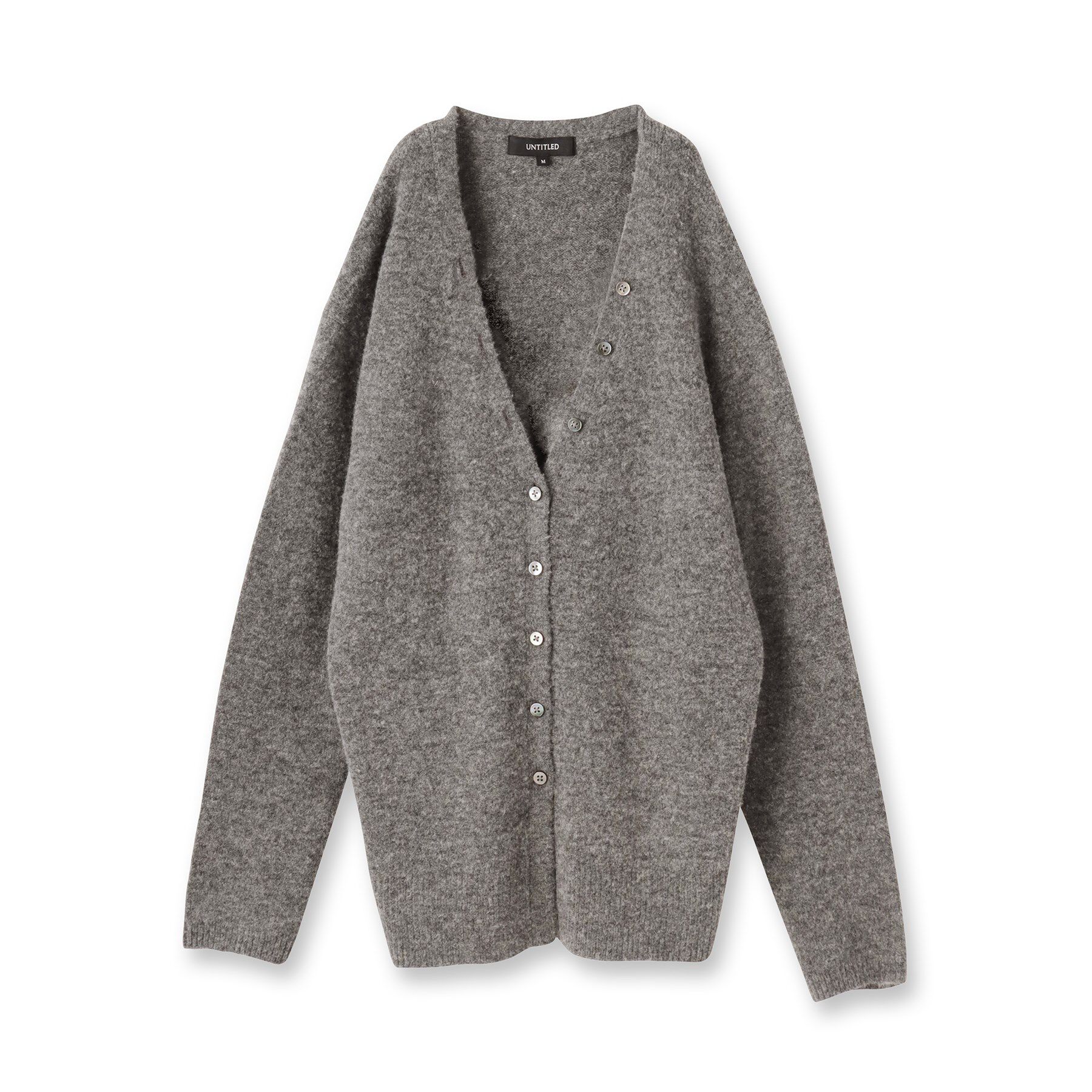 UNTITLED「【トレンド/柔らかな素材感】ビスチェセットカーディガン」|カーディガン|