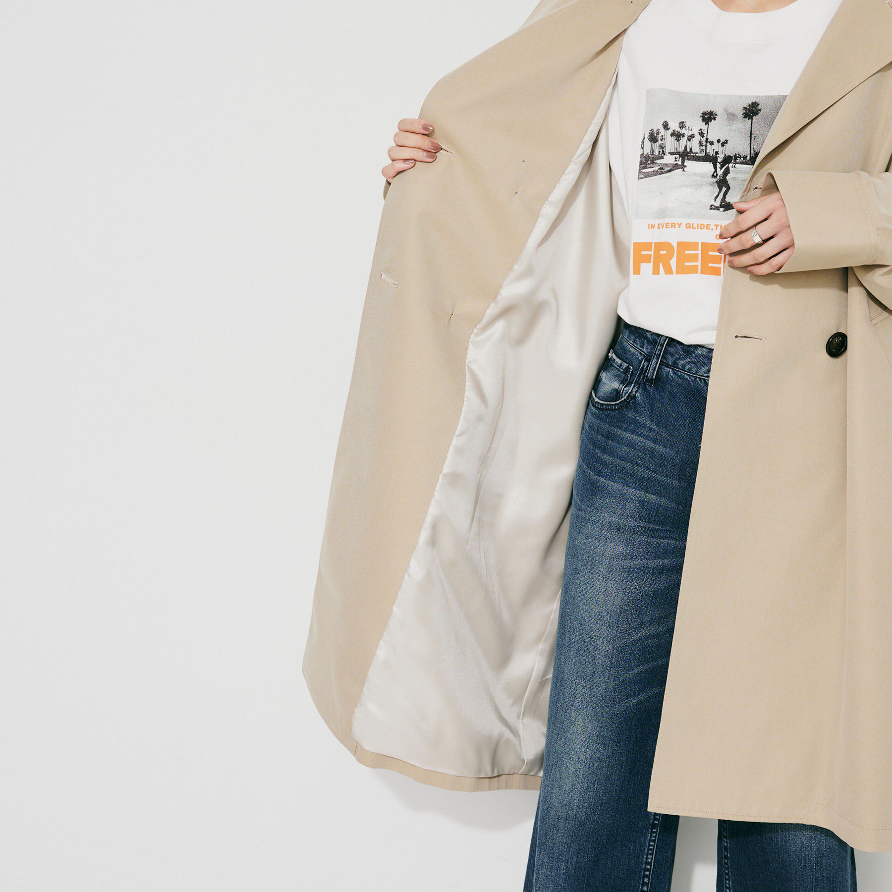 UNTITLED「【TICCA】テントトレンチコート」|トレンチコート|