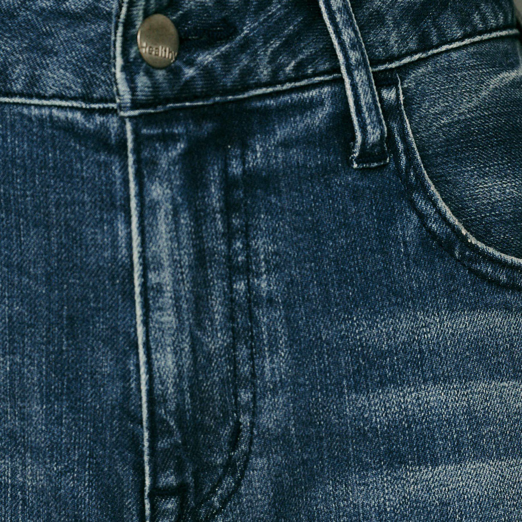 UNTITLED「【 Healthy DENIM 】別注 Pink Pepper ワイドストレートデニム」|デニム|