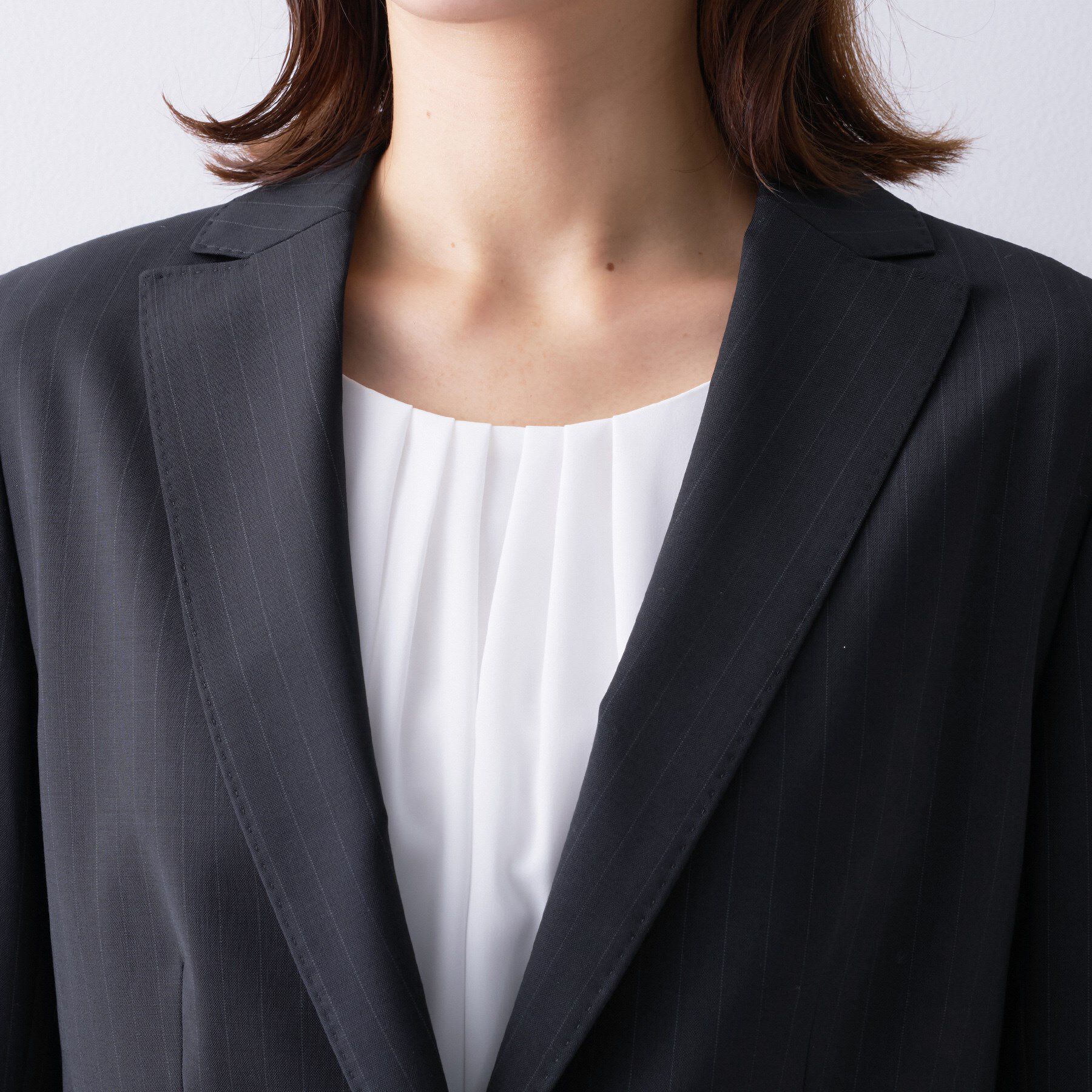 UNTITLED「【仕事着/スーツ】プレミアムテーラードジャケット」|テーラードジャケット|