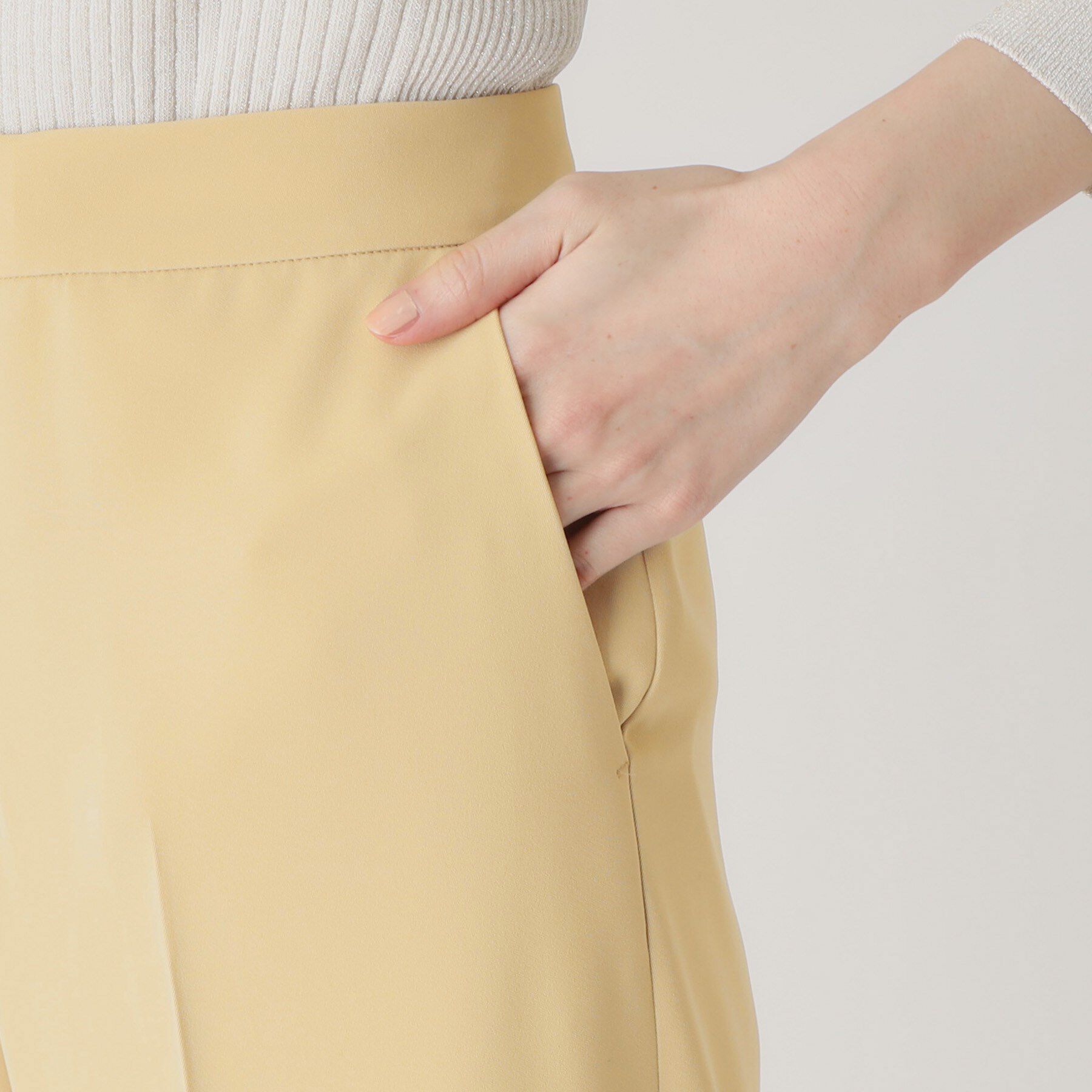 COUP DE CHANCE「【洗える／ウエストゴム】ストレートワイドパンツ」|その他|