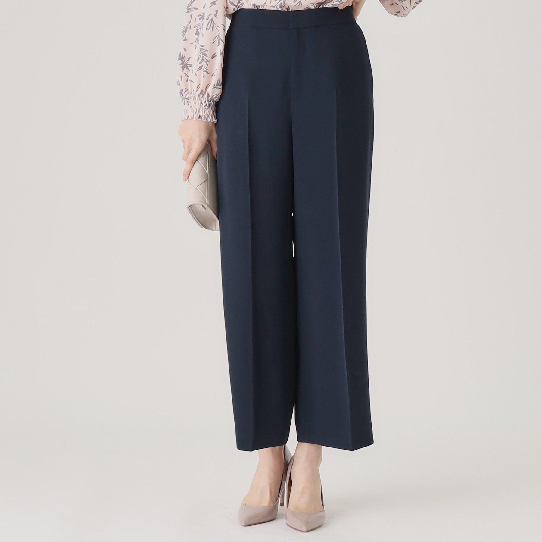 COUP DE CHANCE「【洗える／ウエストゴム】ストレートワイドパンツ」|その他|