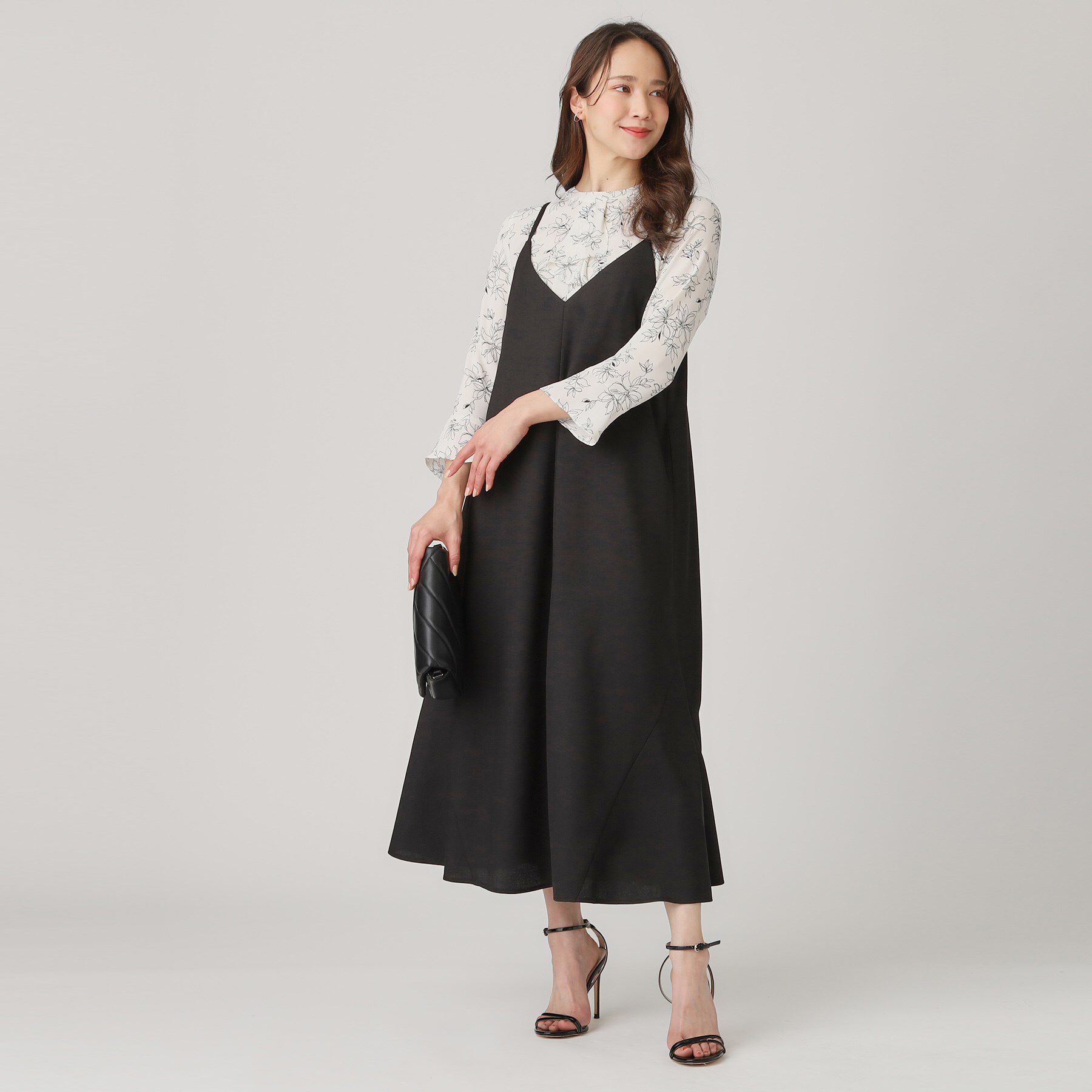 COUP DE CHANCE「【洗える／日本製】キャミソールワンピース」|ワンピース|