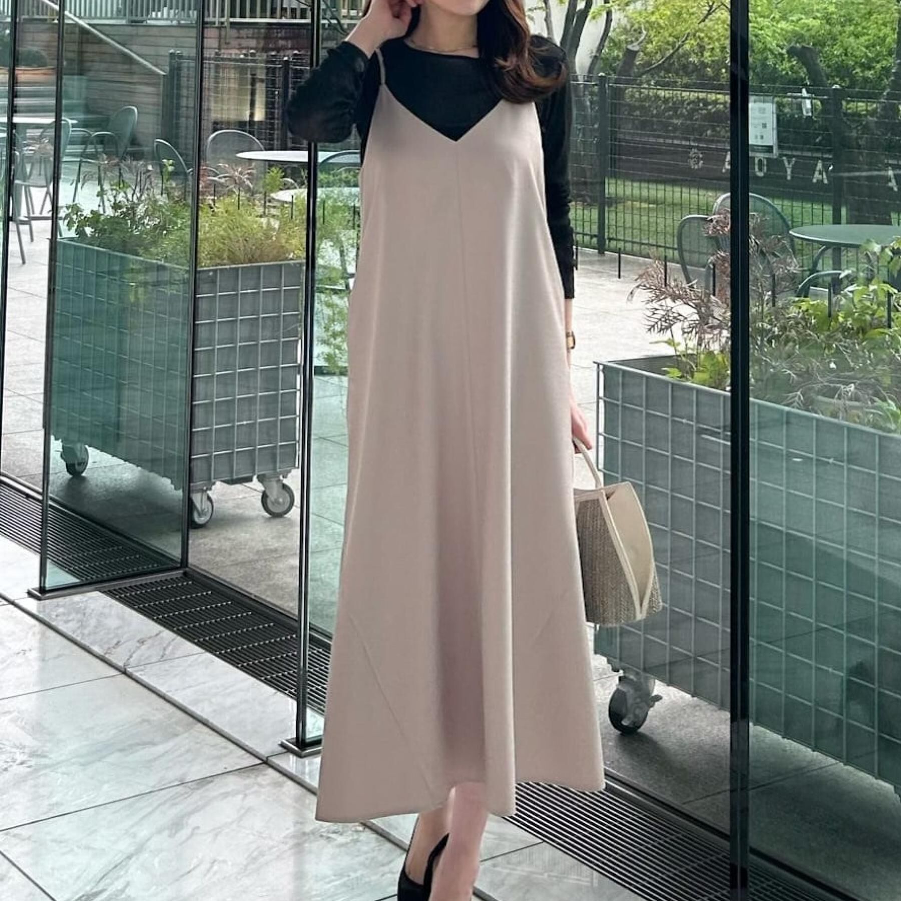 COUP DE CHANCE「【洗える／日本製】キャミソールワンピース」|ワンピース|