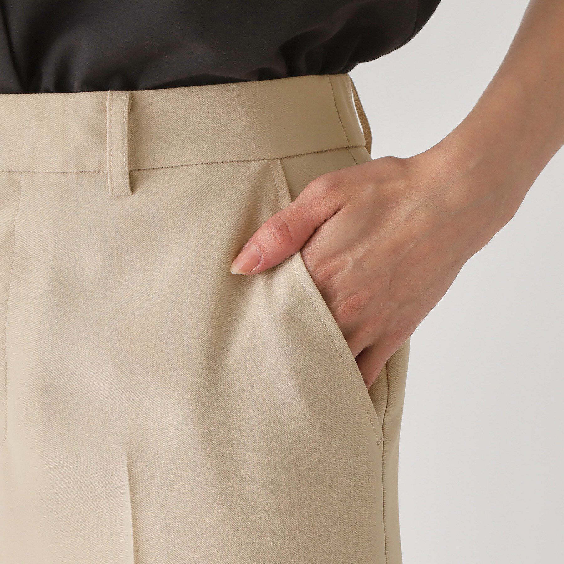 COUP DE CHANCE「【手洗い可／日本製】センタープレス ストレートパンツ」|その他|