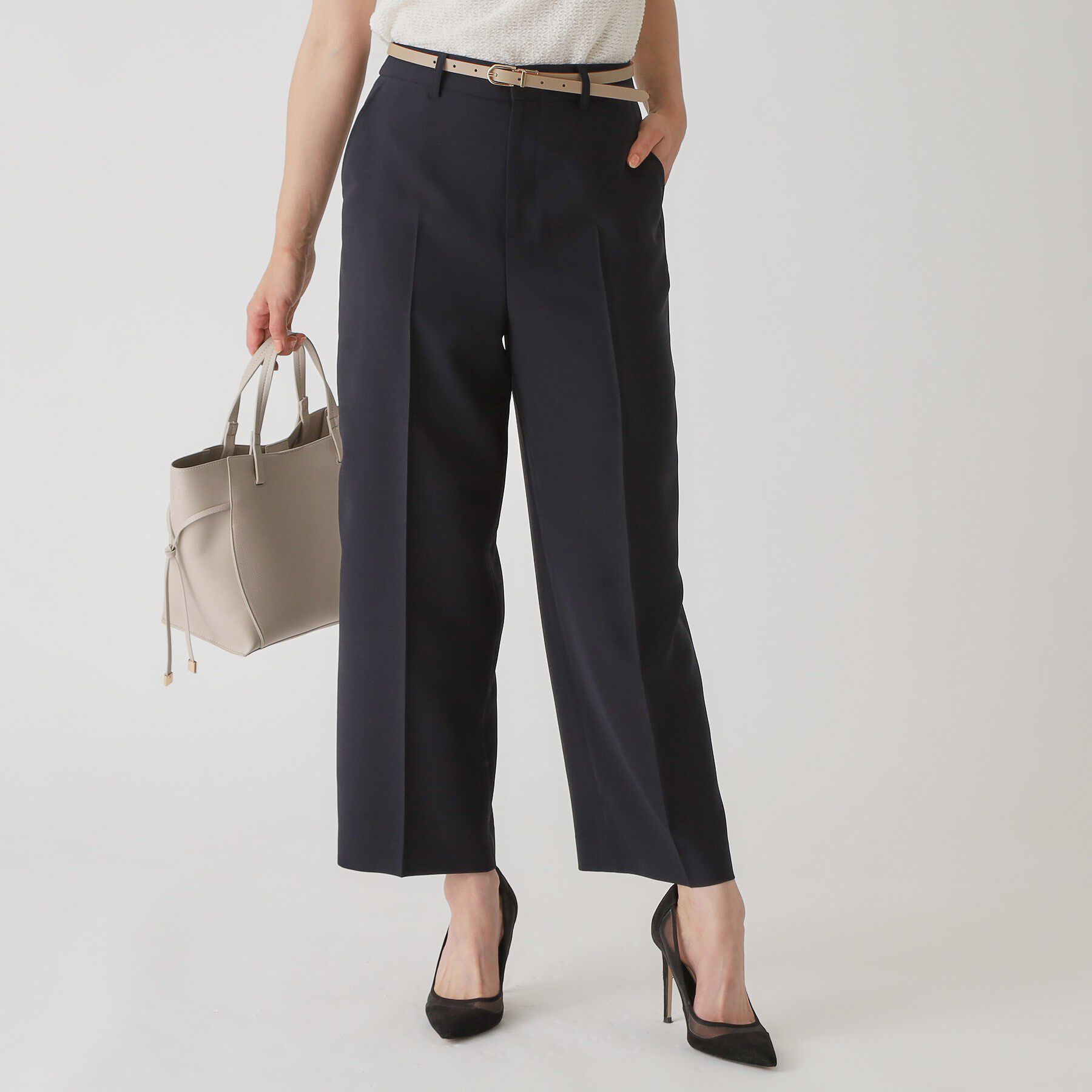 COUP DE CHANCE「【手洗い可／日本製】センタープレス ストレートパンツ」|その他|